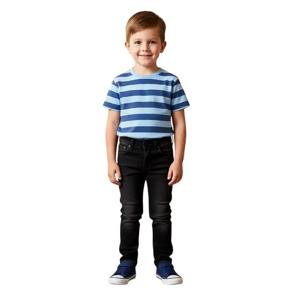 Levis Boys 511 Slim Flex Stretch Jeans Black Size 12 Regular‎ NWT